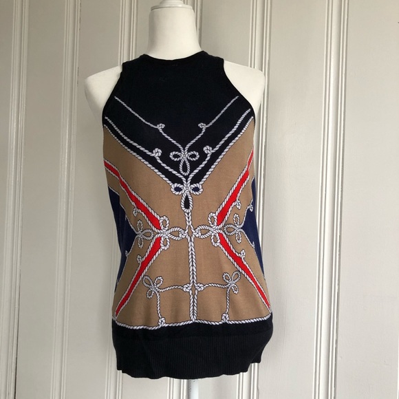 Cache rope print shell/tank - Picture 1 of 4